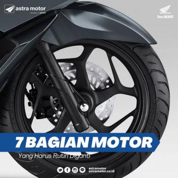 7 Bagian Motor Yang Harus Rutin Diganti